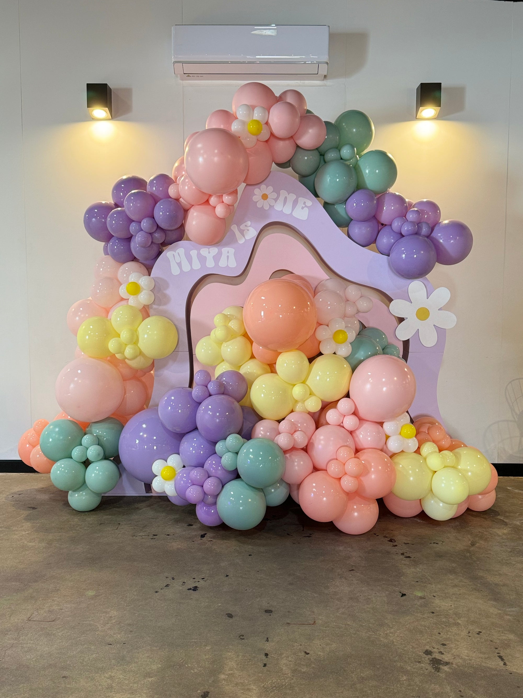 Balloon Garland & Set Backdrop Packages