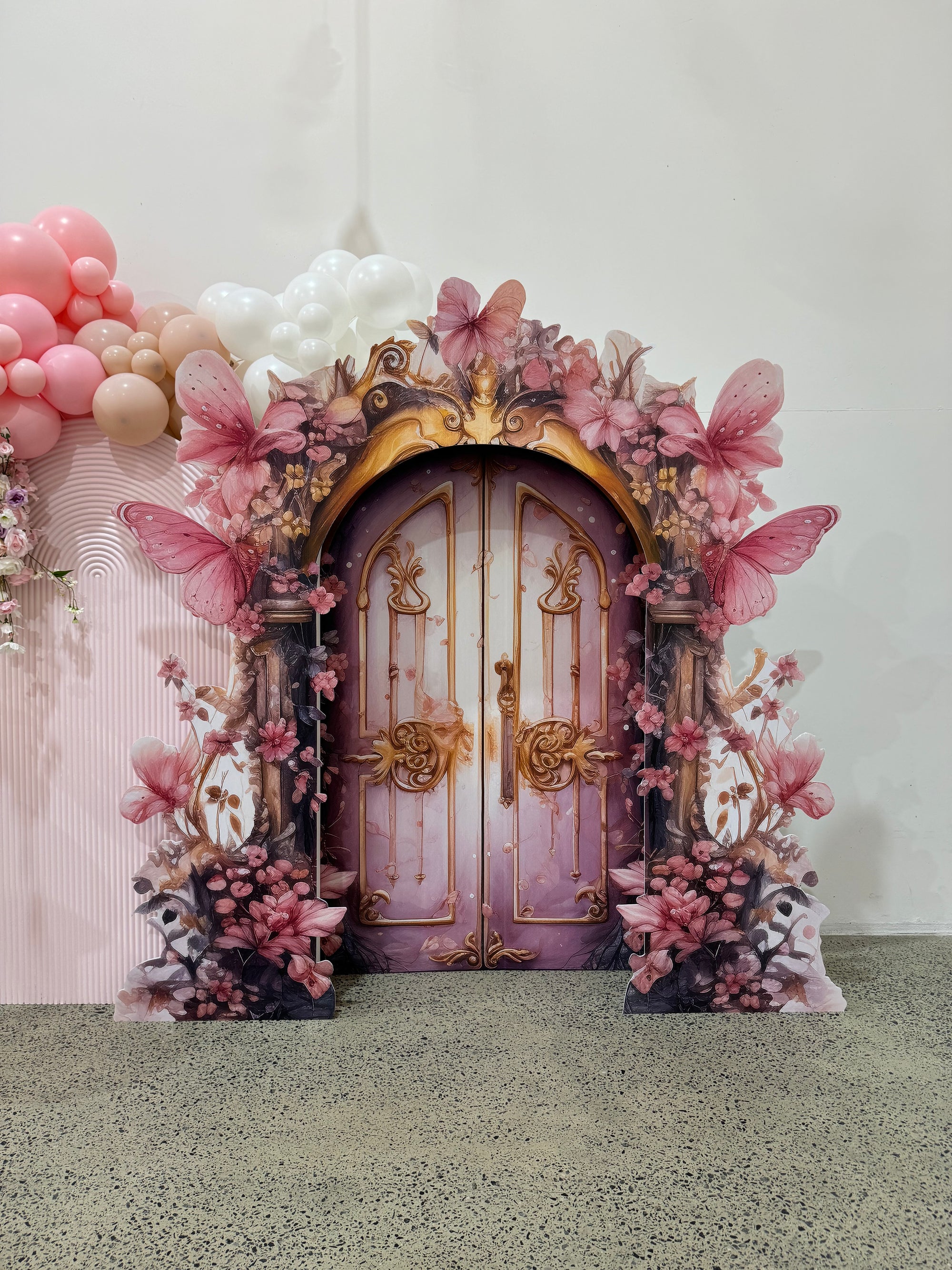 3D Fairy Door & 3D Arch Backdrop