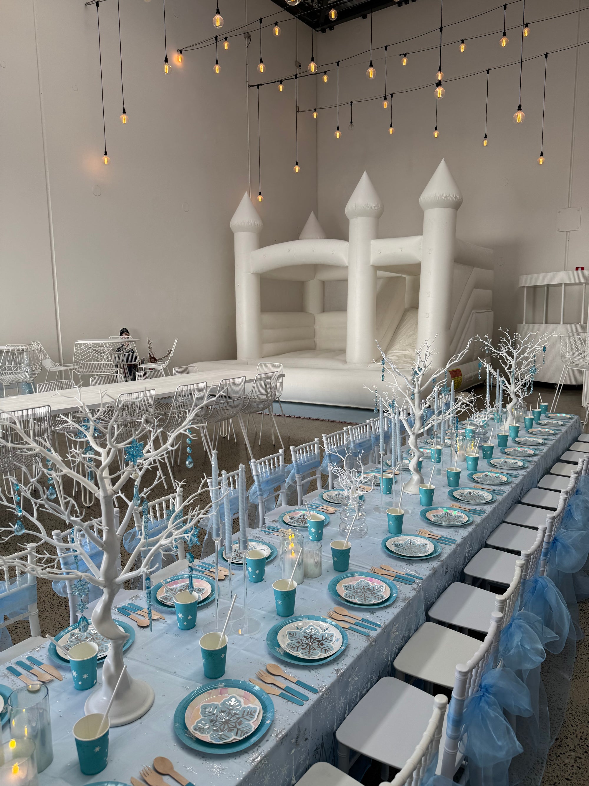 Frozen Party Table Styling (Kids)