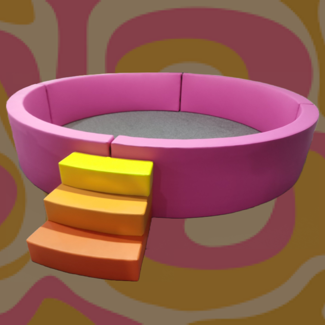 Big Pink Mega Ball Pit - 3.4m