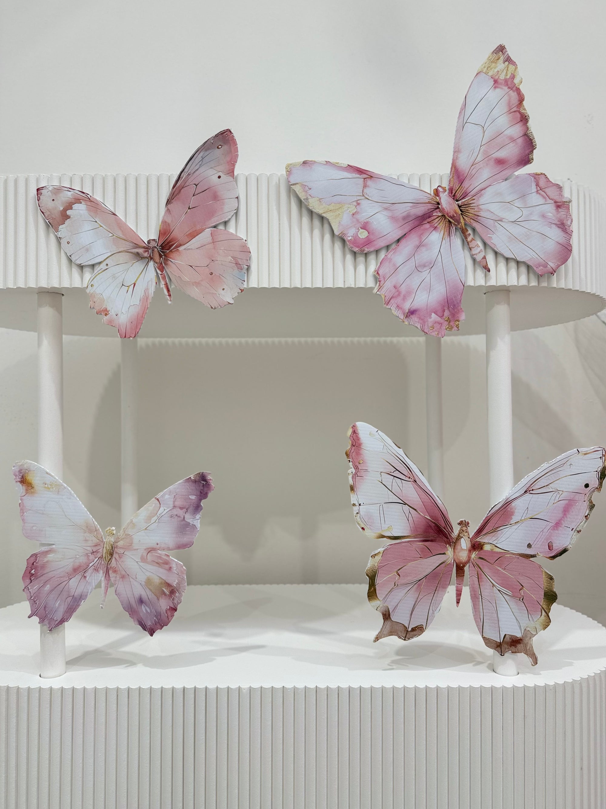 4 Corflute Butterflies