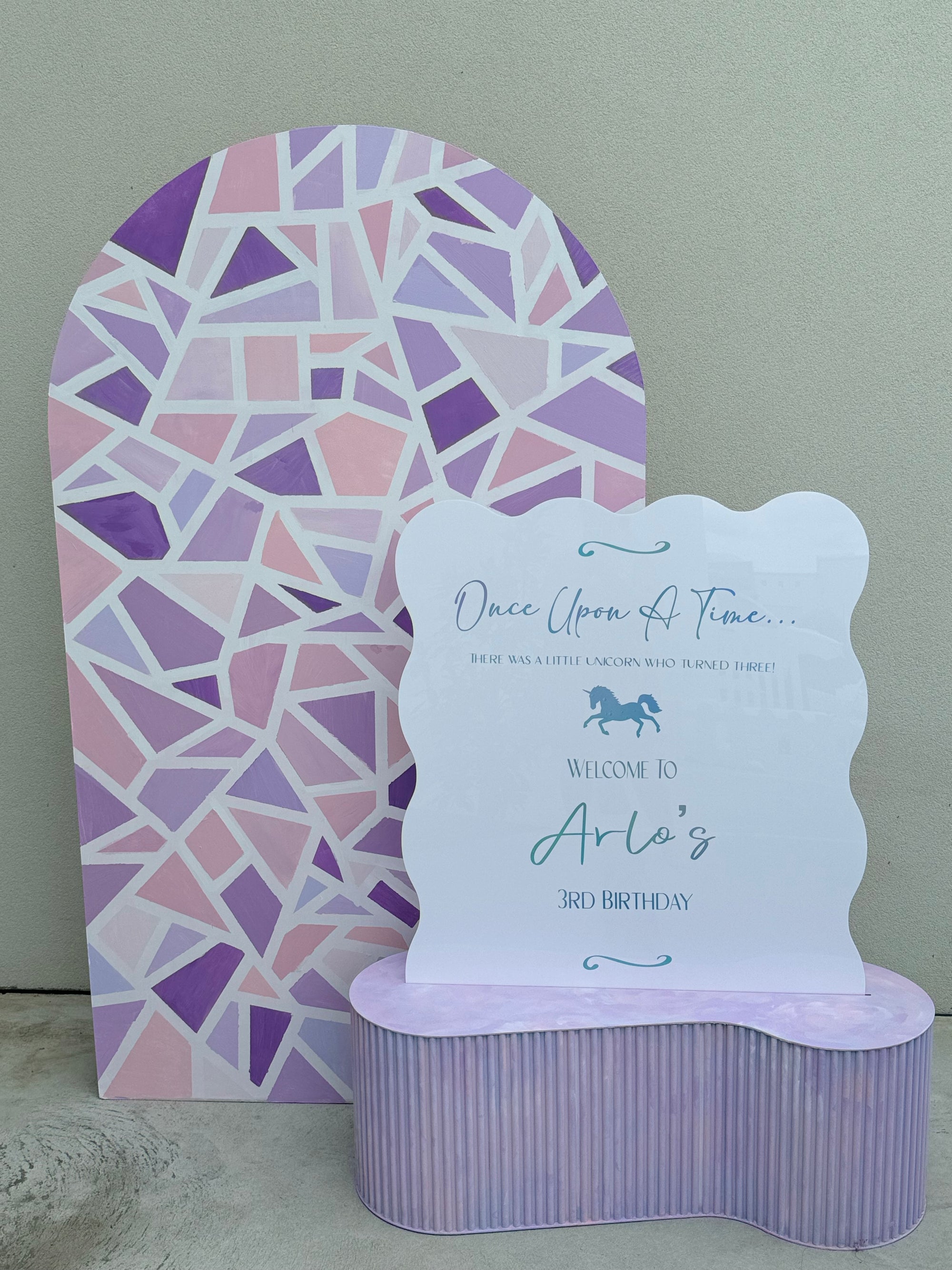 Geometric Backdrop