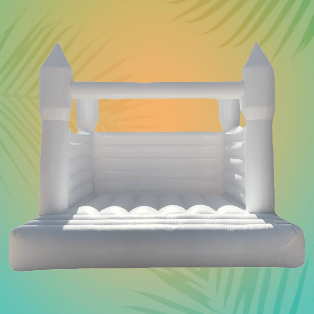 White Maxi Bouncy Castle $299.00