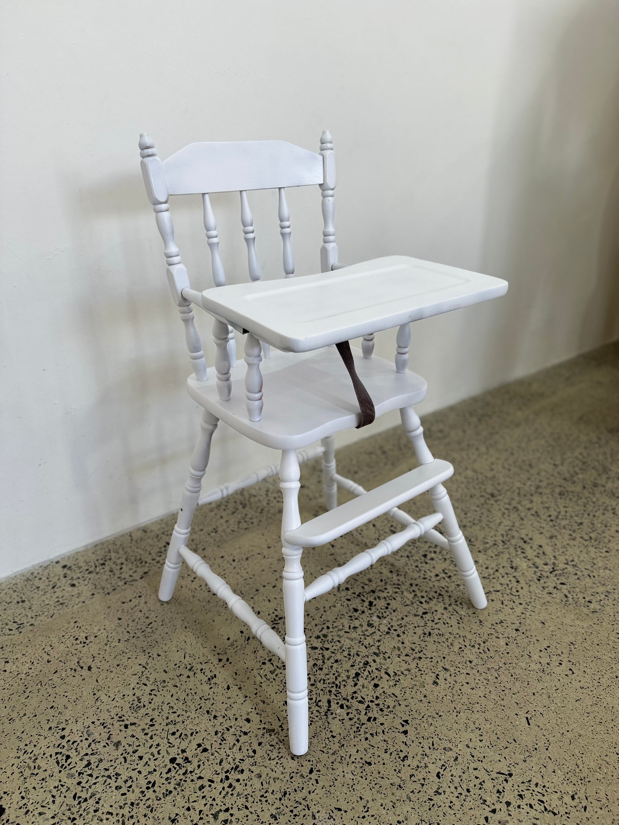 White Vintage High Chair