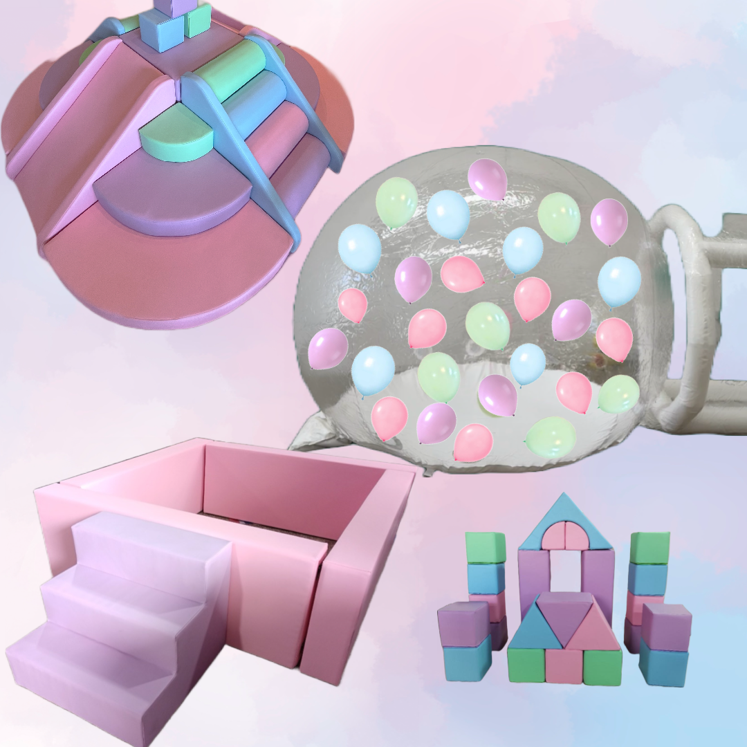 Cotton Candy Bubble House Package 4