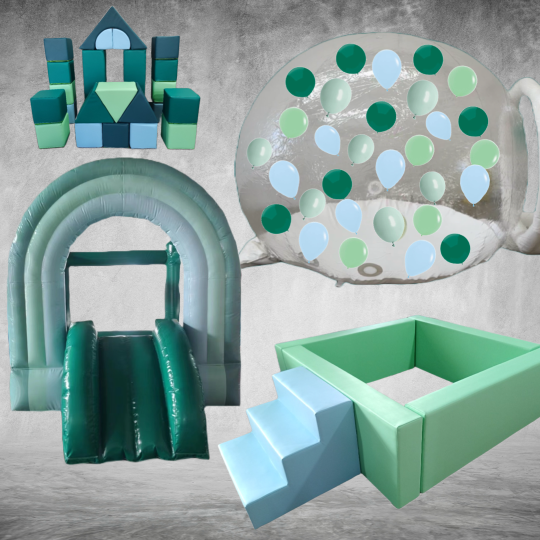 Seafoam and Sky Bubble House Package 3