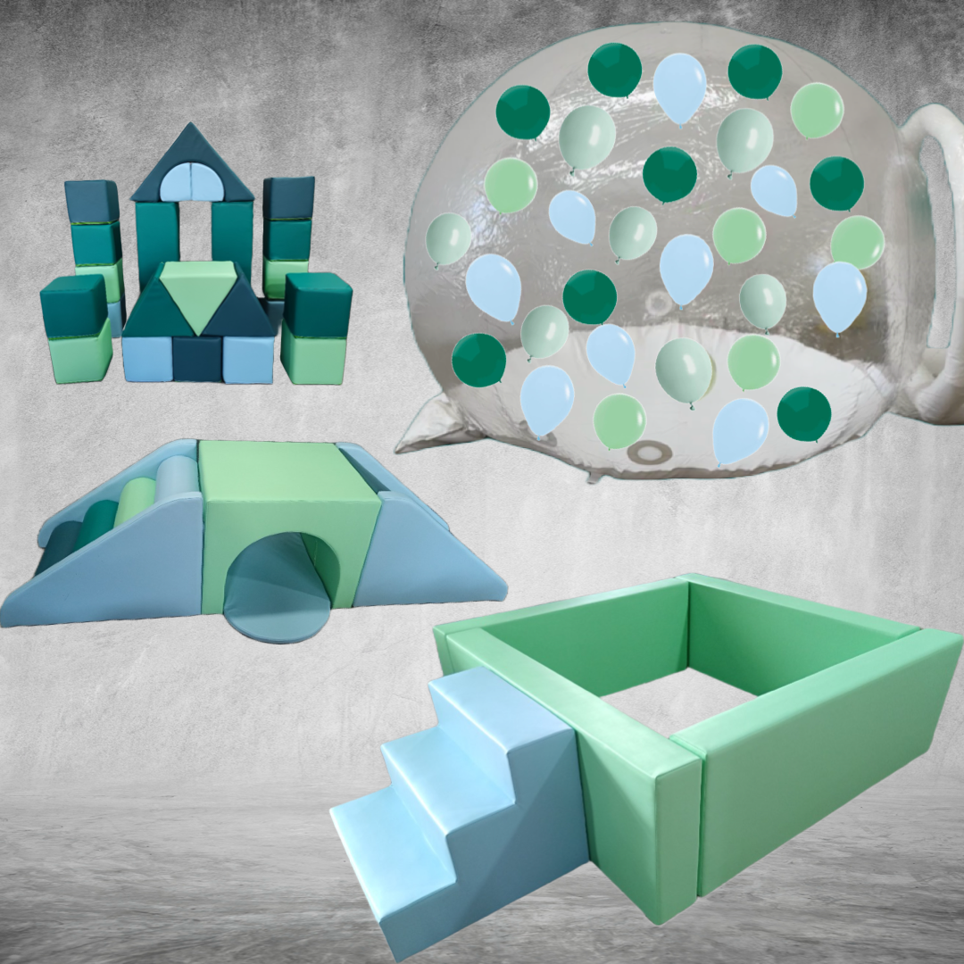 Seafoam and Sky Bubble House Package 2