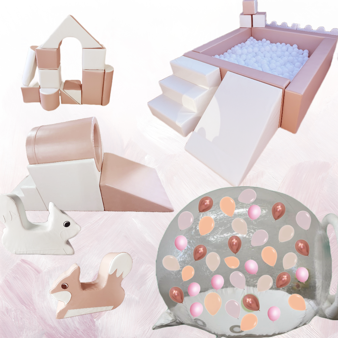 Rosé Shimmer Bubble House Package 2