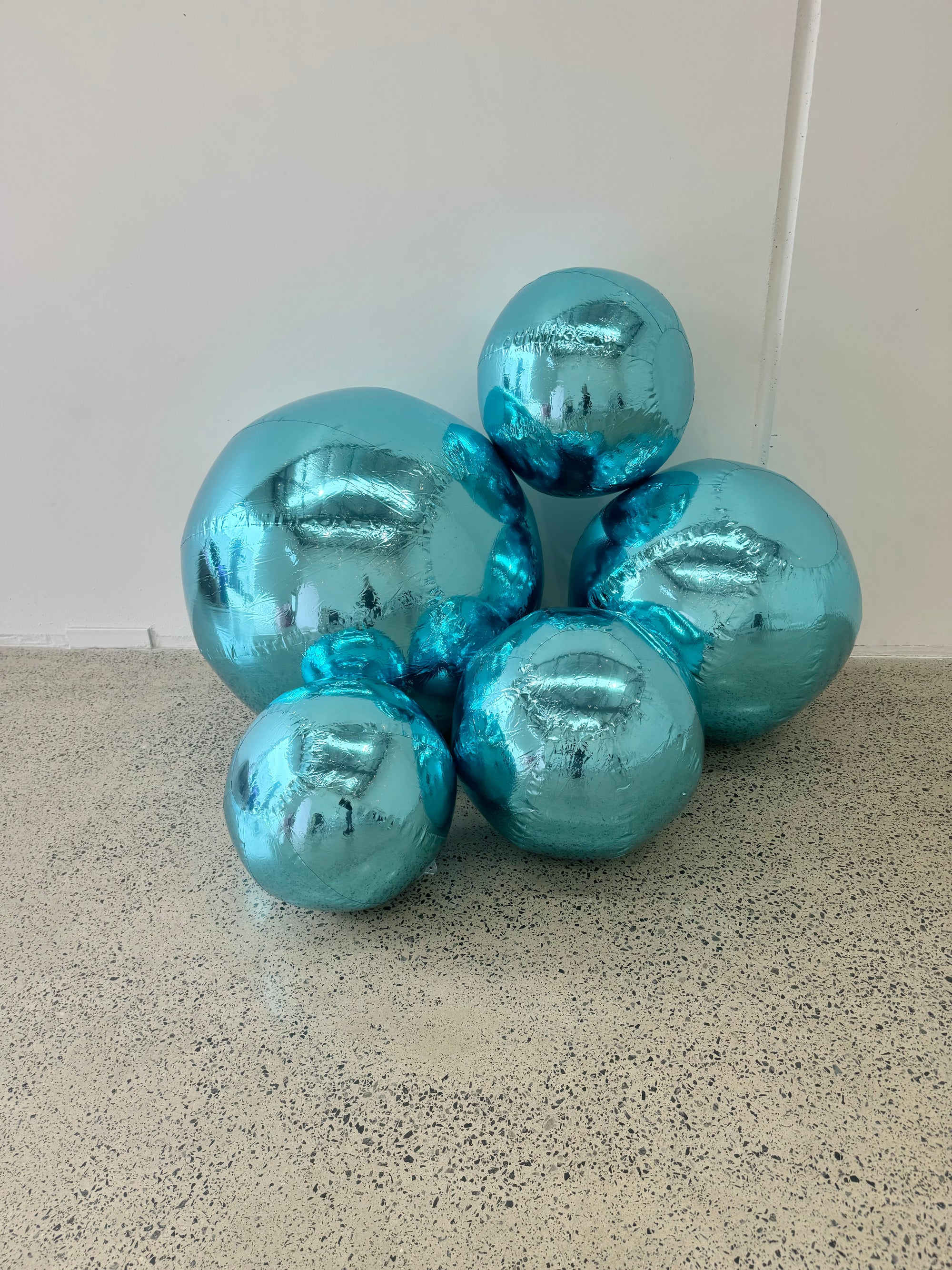 Baby Blue Shiny Balls