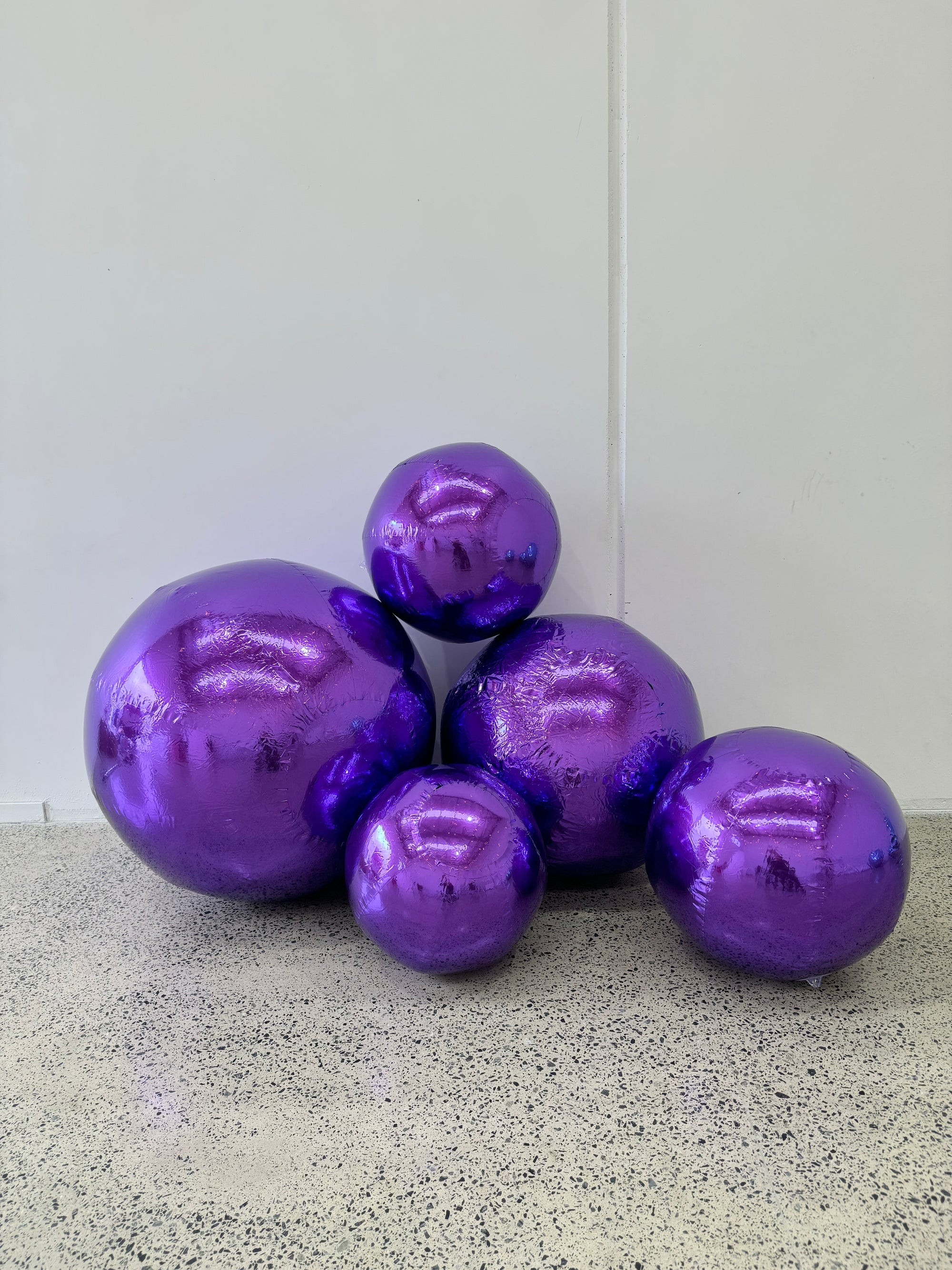 Purple Shiny Balls