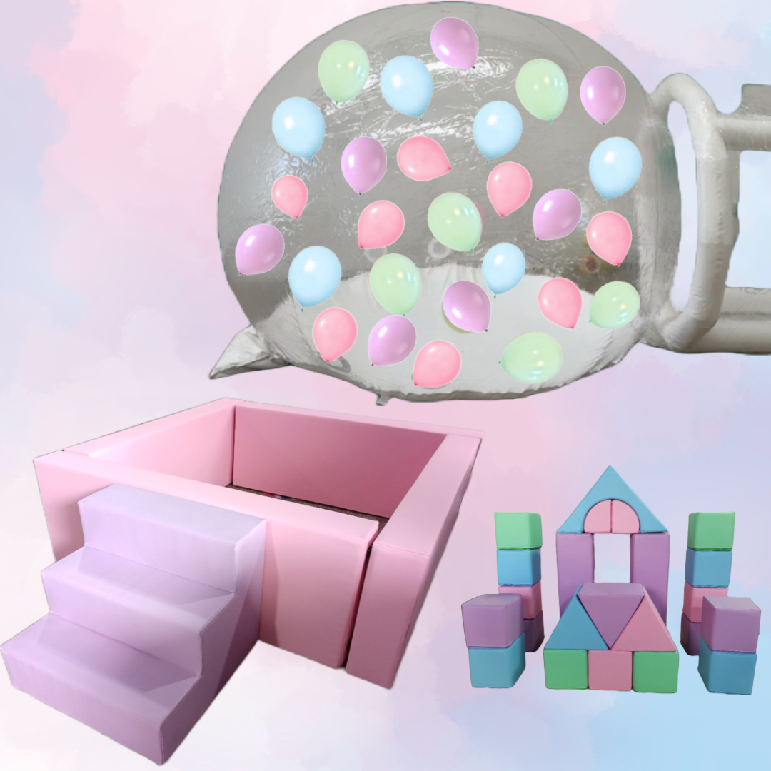 Cotton Candy Bubble House Package 1