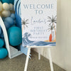 Personalised Take Home Welcome Sign With Easel