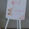 Personalised Take Home Welcome Sign With Easel