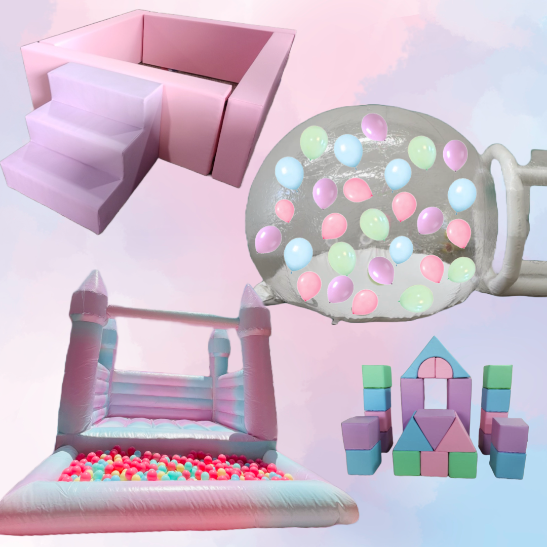 Cotton Candy Bubble House Package 3